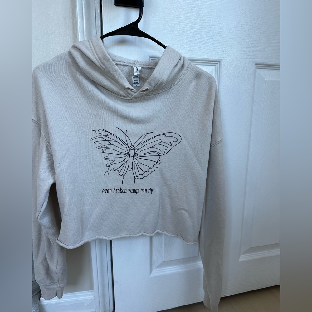 Cropped hoodie